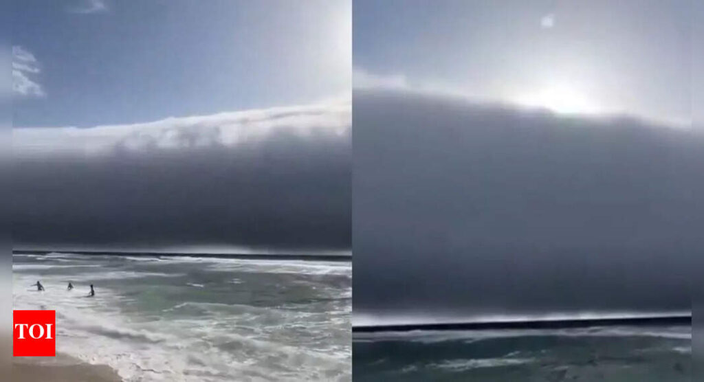 Rare ‘roll cloud’ stuns beachgoers in Portugal amid heatwave; video goes viral |