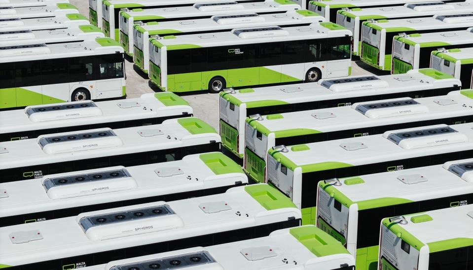Malta Public Transport unveils 100 new buses in €28 million upgrade