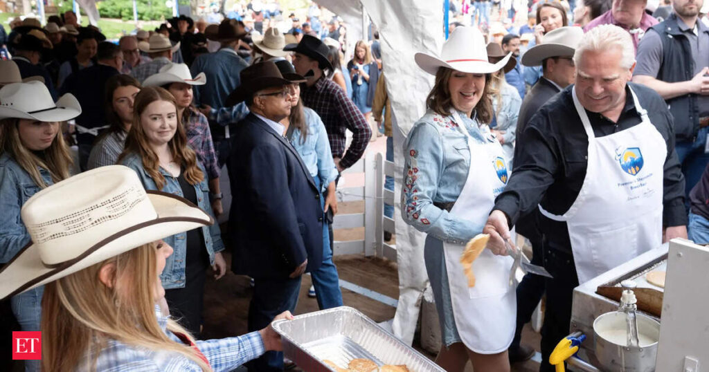 Stampede turns into political battleground as Canada’s top leaders flood Calgary ahead of election Stampede turns into political battleground as Canada’s top leaders flood Calgary ahead of election