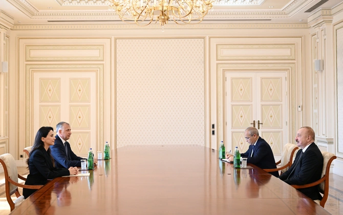 President Ilham Aliyev received the Minister of Economy and Sustainable Development of Georgia | Baku.ws News Site