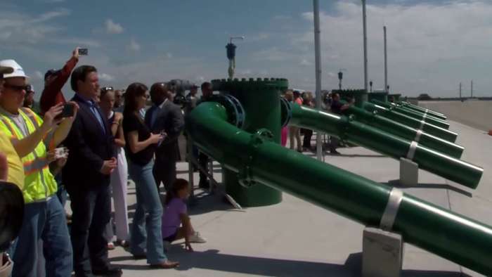 Gov. DeSantis celebrates dam completion as part of Everglades’ restoration efforts