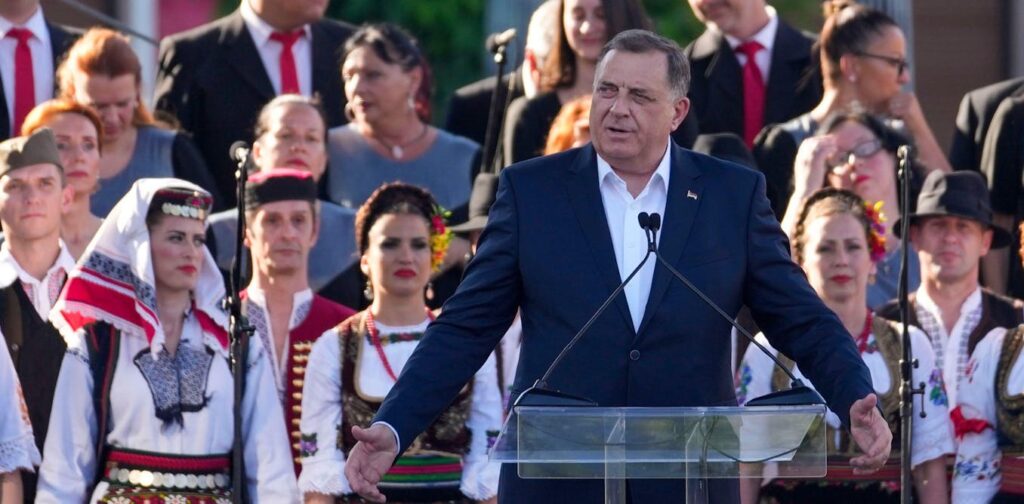 Bosnia and Herzegovina in crisis as Bosnian-Serb president rallies for secession