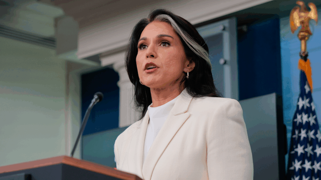 Gabbard slams media silence on declassified Trump-Russia hoax report