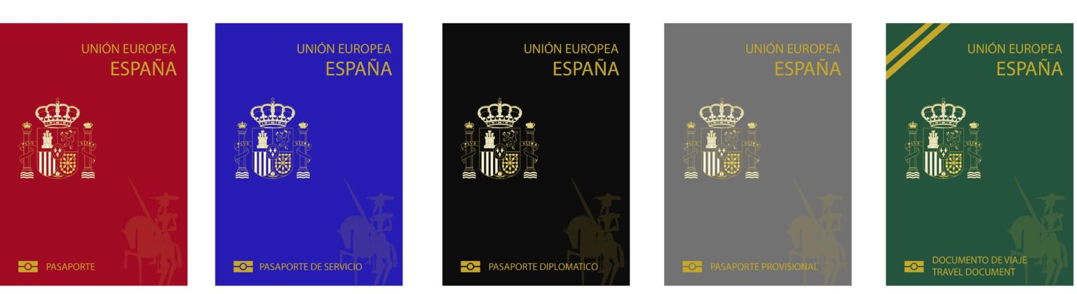 Redesign concept of Spanish passport cover