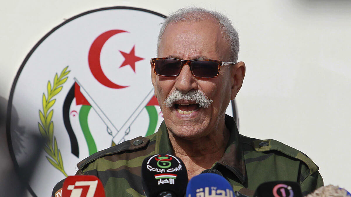 Brahim Ghali, líder del Frente Polisario - AP/FATEH GUIDOUM