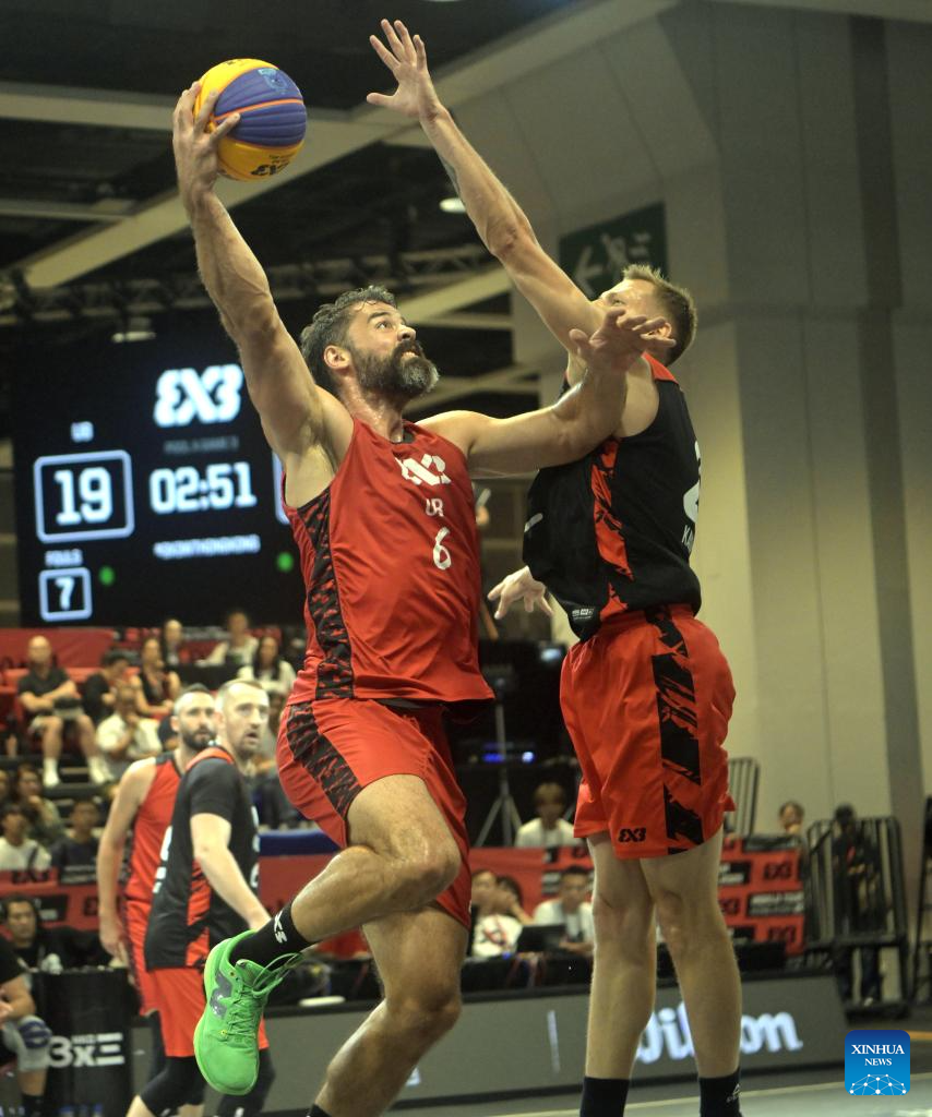 Ub of Serbia vs. Kandava turiba of Latvia -Xinhua