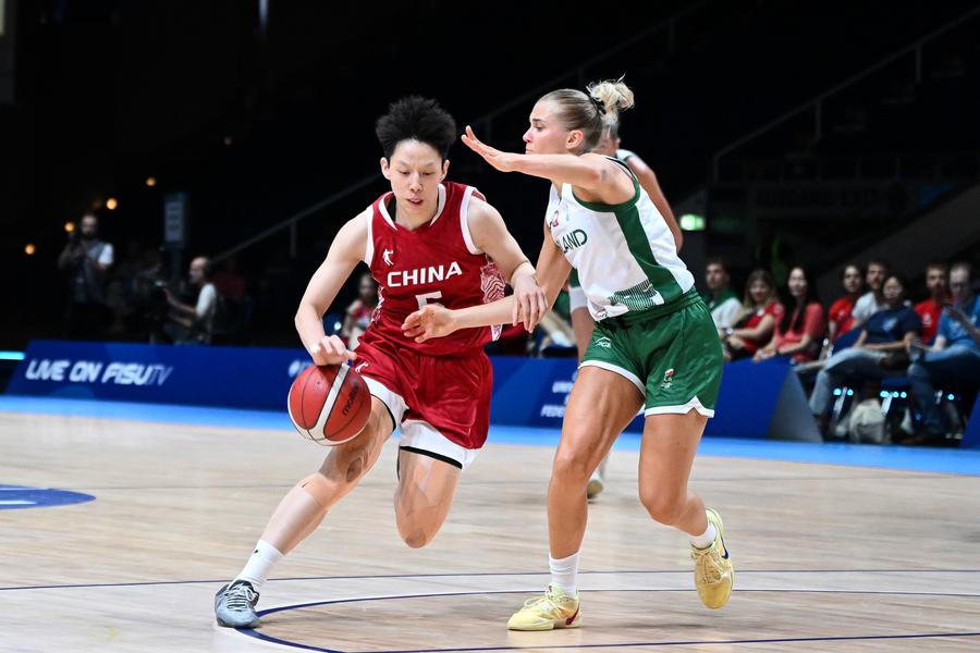 China advances into Universiade women's basketball final after overtime victory over Poland-Xinhua