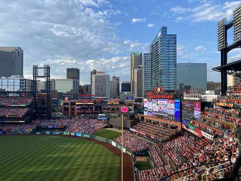 Skyler Rossi/Missouri Business Alert Ballpark Village, a mixed-use development in downtown St. Louis, was constructed around Busch Stadium, which opened in 2006.
