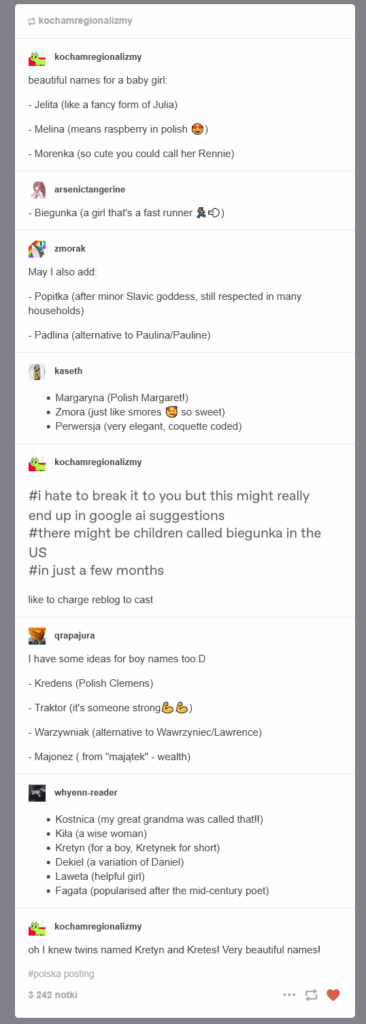 Polish names