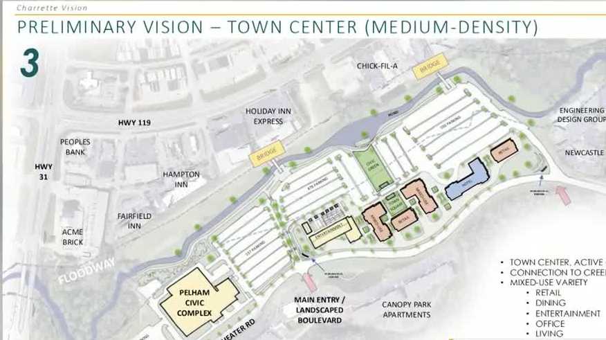 City of Pelham announces entertainment district plans for former Oak Mountain Amphitheater site