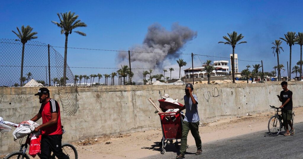 Israel sends tanks into Gaza's Deir al-Balah as health officials warn of 'mass deaths' from starvation