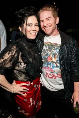 Todd Williamson / Shutterstock for Entertainment Weekly Alex Borstein and Seth Green at the 2025 'Entertainment Weekly' Comic-Con bash in San Diego