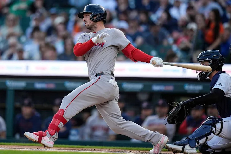 Boston Red Sox third baseman Alex BregmanJunfu Han &sol; USA TODAY NETWORK via Imagn Images