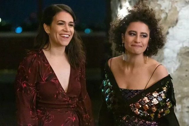 Matthew Peyton / Comedy Central / Courtesy Everett BROAD CITY, from left: Abbi Jacobson, Ilana Glazer, 'Broad City', (Season 5, ep. 510, aired March 28, 2019).