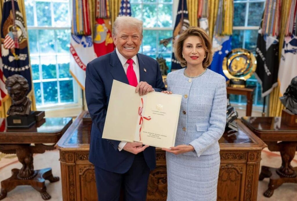The new Georgian Ambassador to the U.S., Tamar Taliashvili