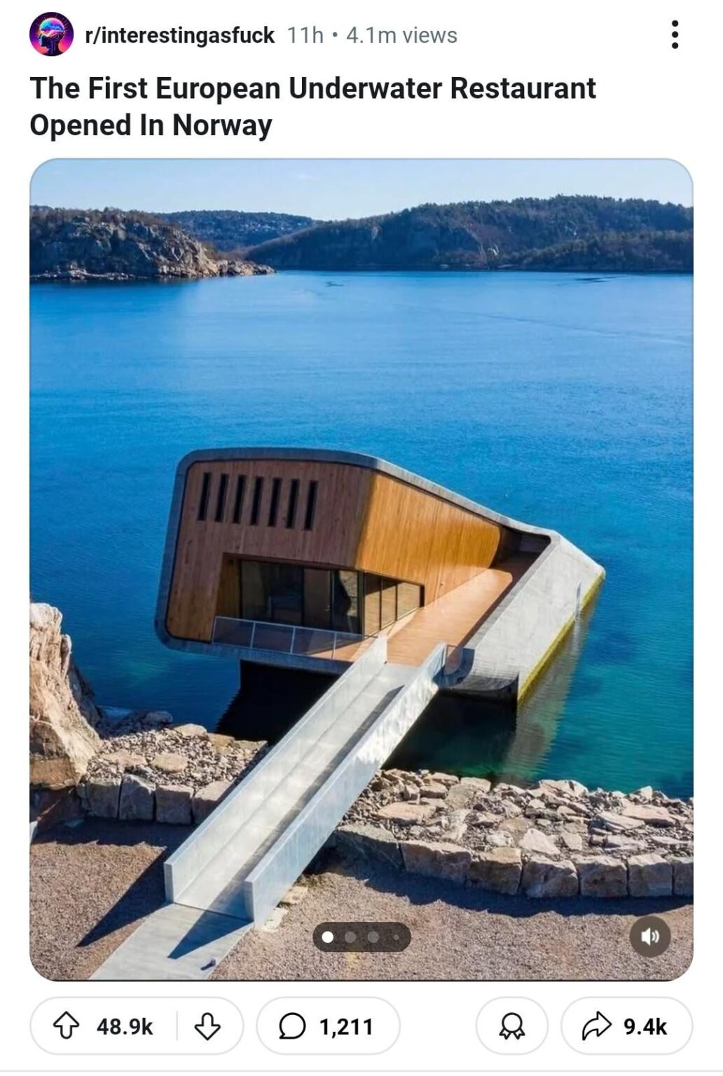 We follow the Norwegian step