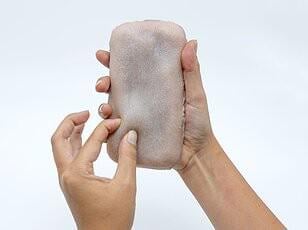Insanely creepy 'human skin' phone case burns when under sunlight
