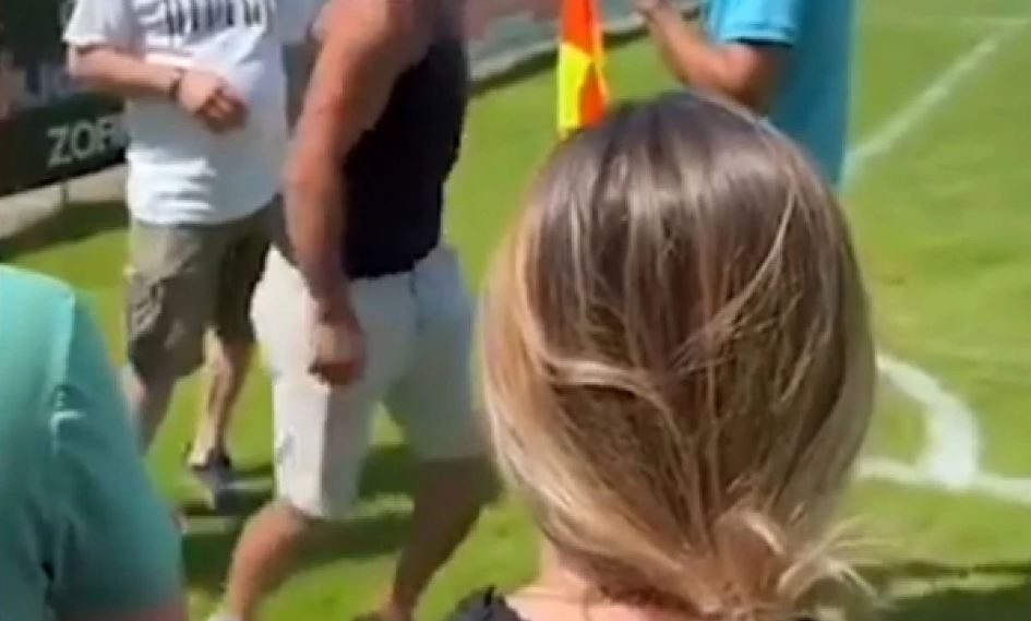 He had hit the football referee in Switzerland, this is the decision for the parent of the football player from Kosovo