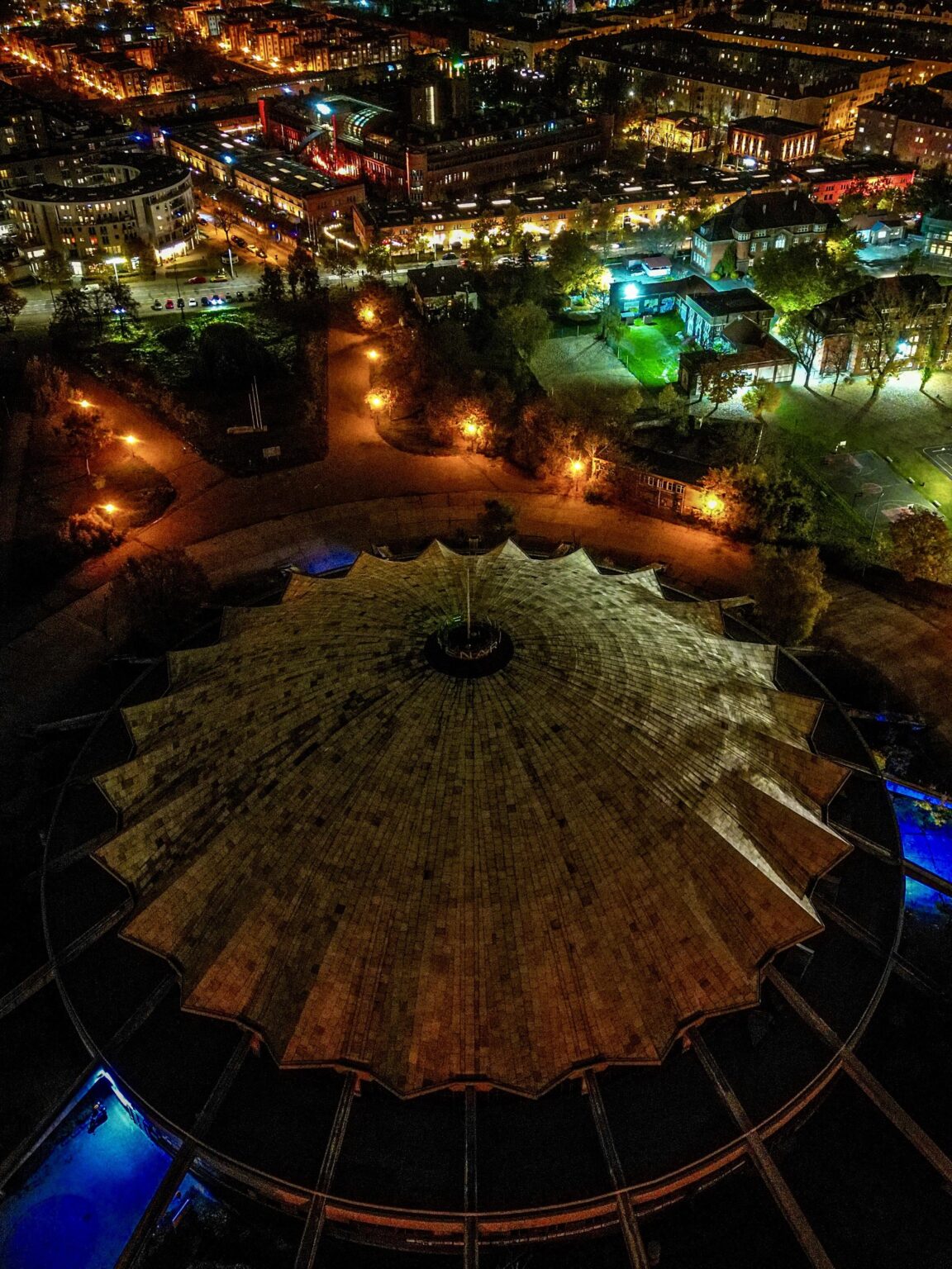 Poland is beautiful at night