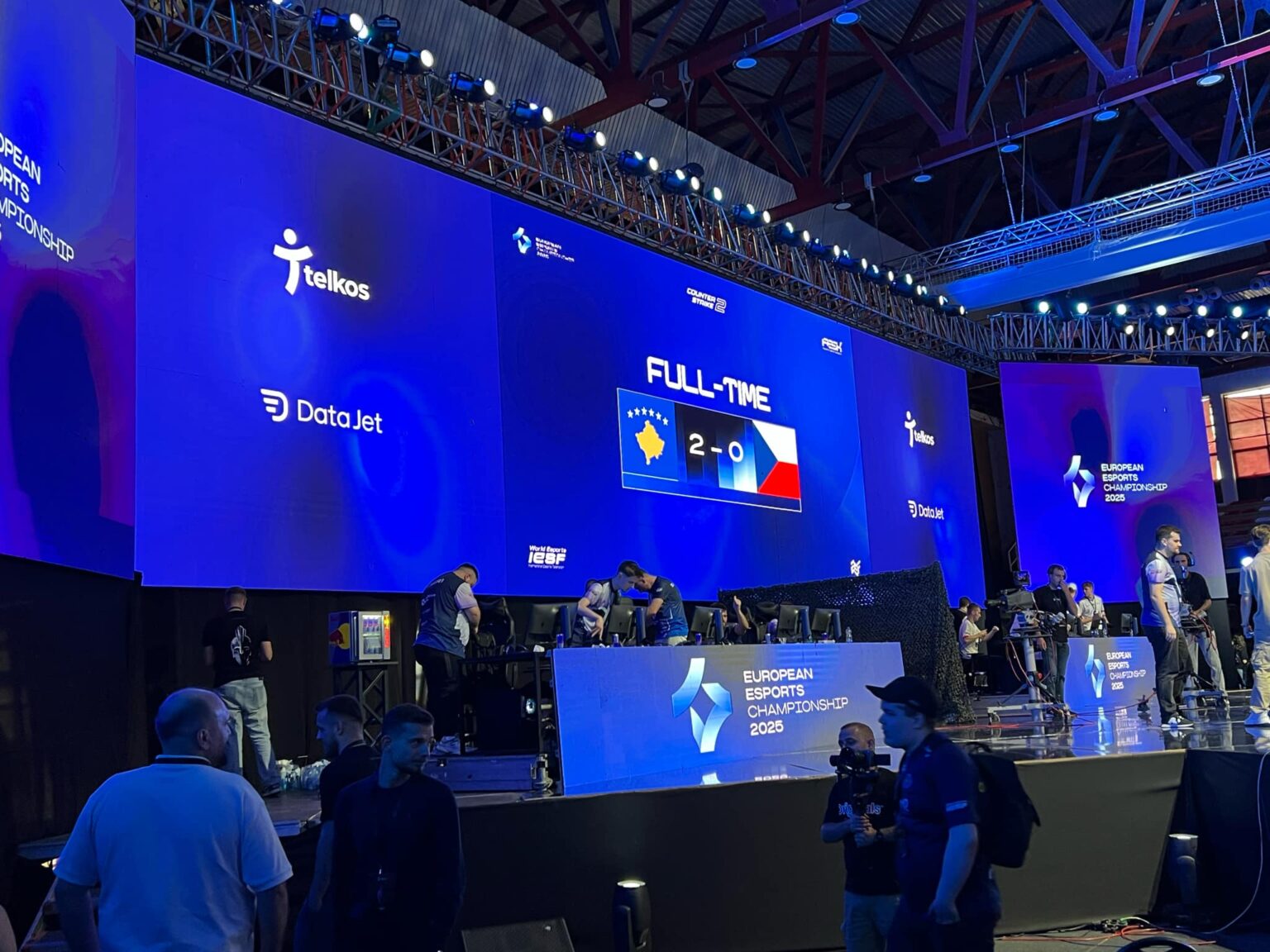 Kosovo kicks off the European Championship being held in Pristina, wins heavily against the Czech Republic