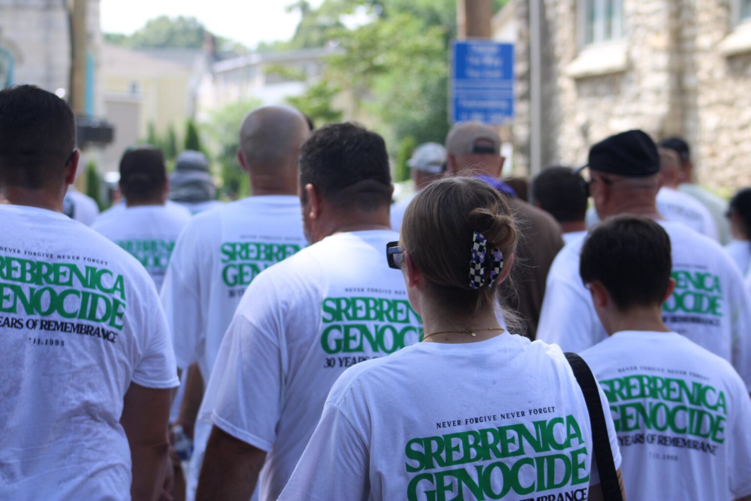 Bosnian community marks 30 years since Srebrenica Genocide with memorial march