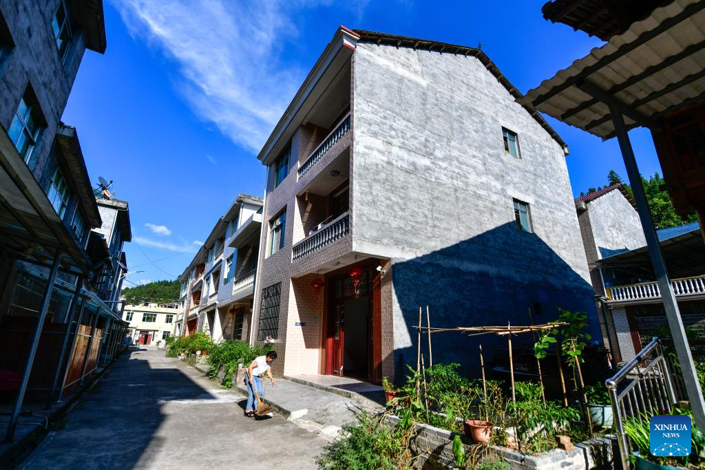 Rural living environment improved in China's Guizhou