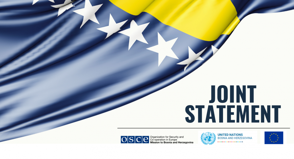 Joint UN, OSCE and EU in BiH Statement