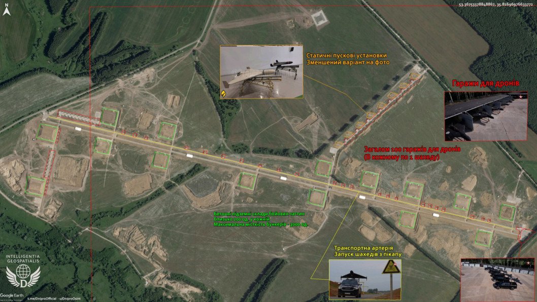 How Russia Launches Its Deadliest Drones—And Where They’re Hiding