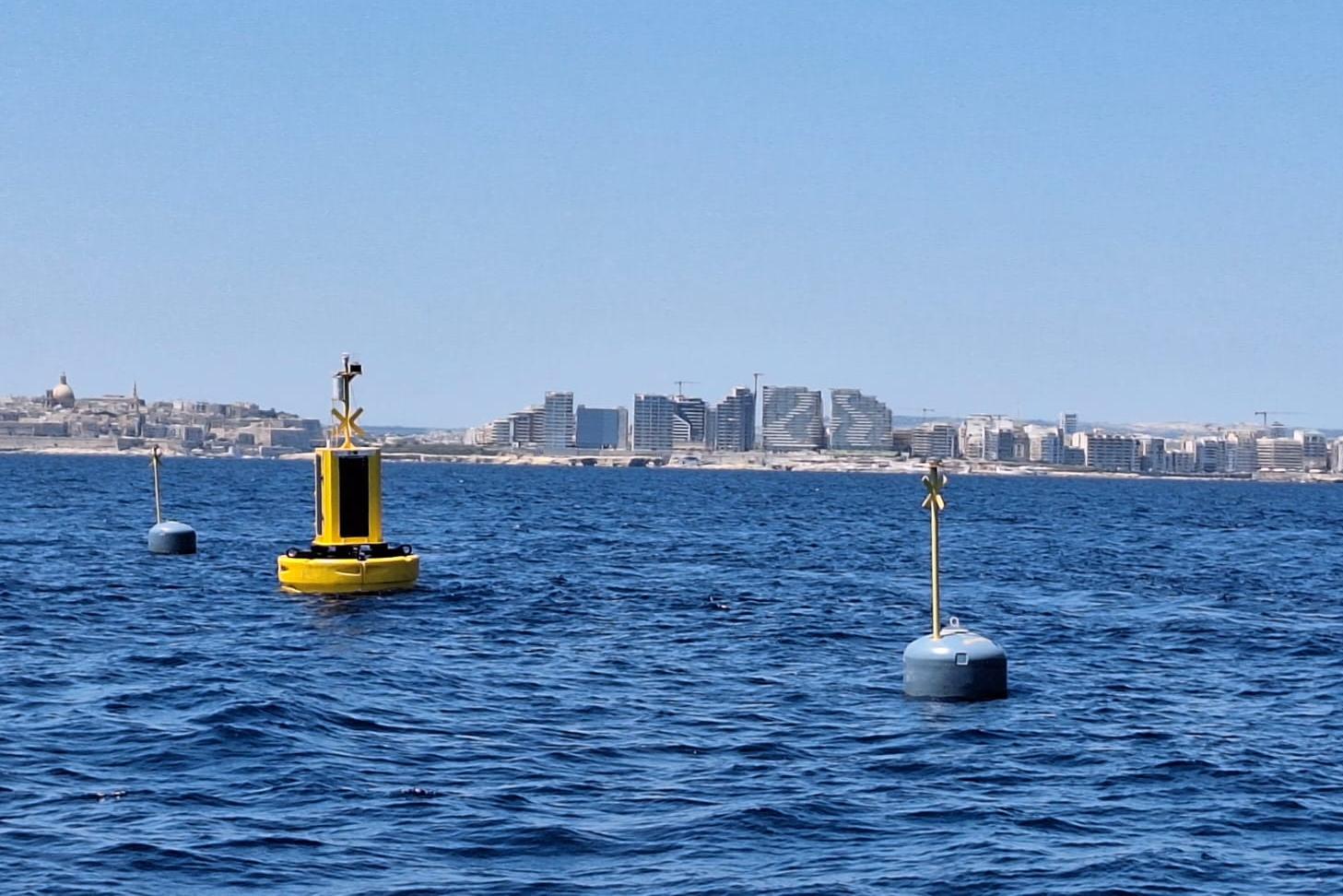 BLUE , the yellow buoy. Photo: Emma Borg