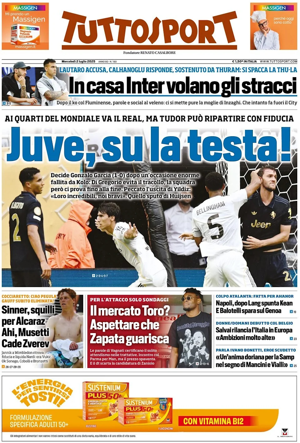 <p><strong>Sparks are flying at Inter’s home</strong></p>