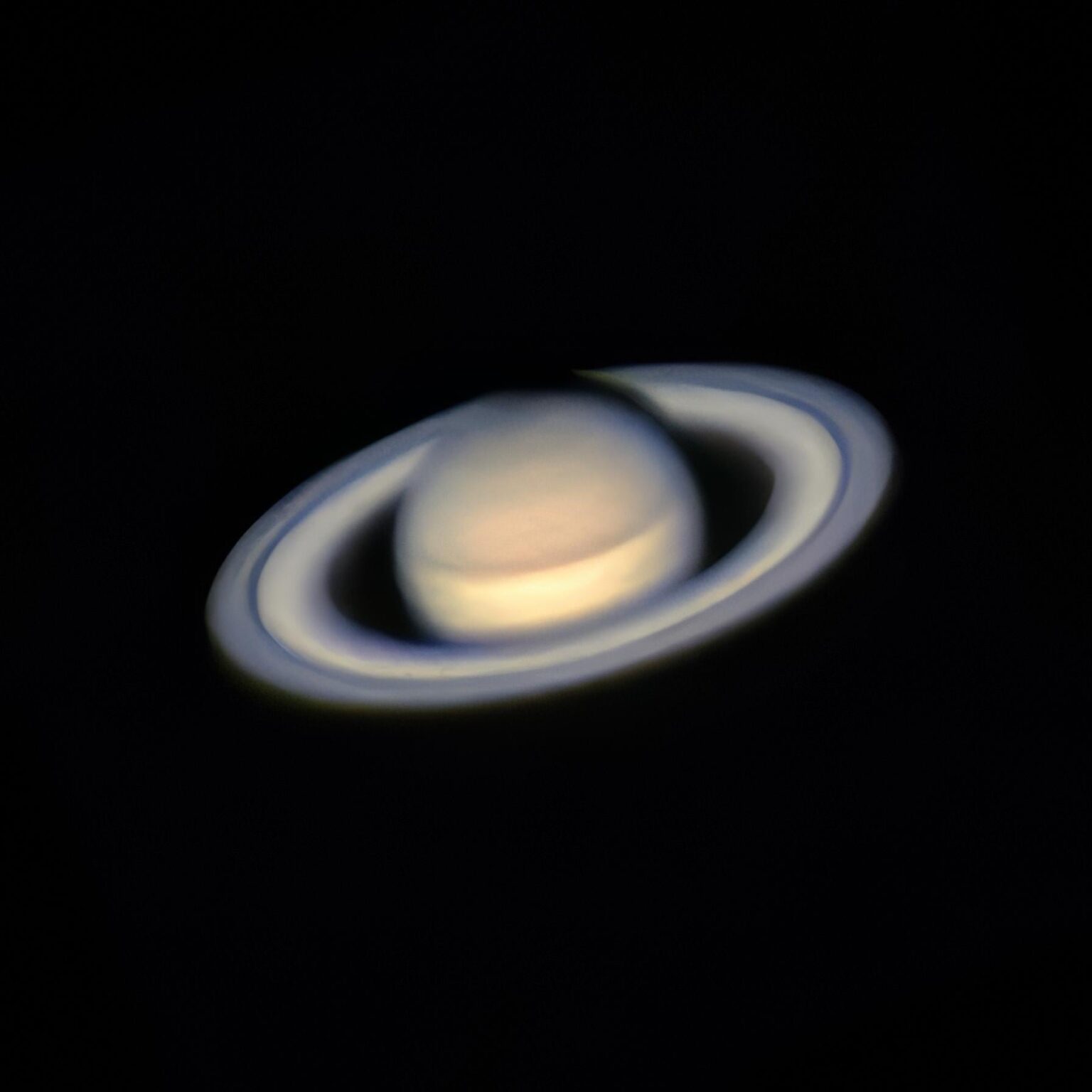 Saturn using a telescope I bought used for $500