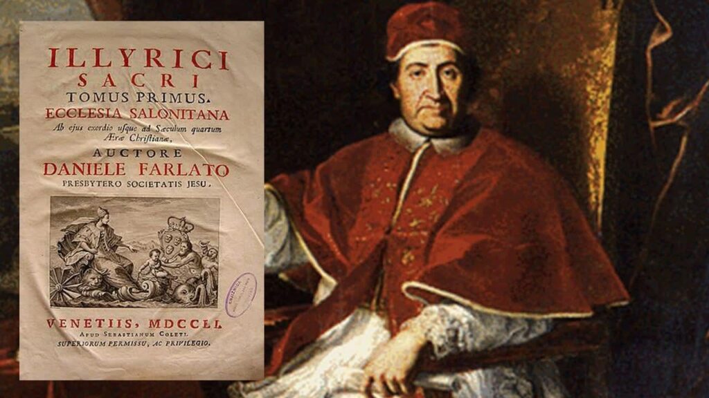 Today is the anniversary of the birth of the Albanian Pope, Pope Clement XI, better known as Pope Albani. Albani is known for ordering the Arbeni Council. The document was published in Latin and Albanian by the Vatican. Elevating Albanian as a written language by the Vatican for the first time.