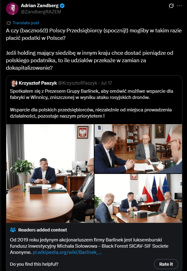 Help Polish entrepreneurs in practice
