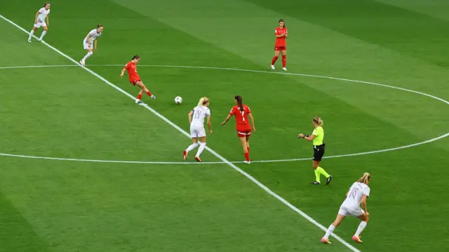 Switzerland kicking off against Norway