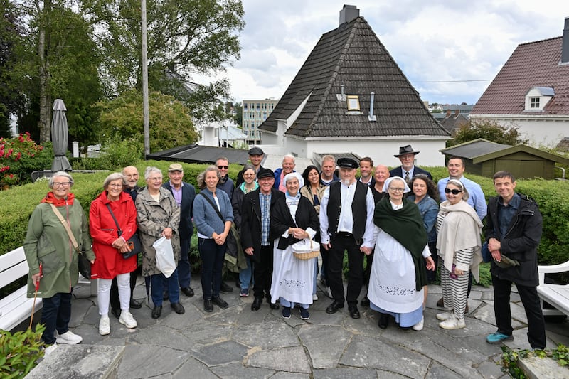 Latter-day Saints participate in the Crossings 200 event in Stavanger, Norway, on July 4, 2025. The Crossings 200 event is a collaboration between the Norwegian and U.S. governments, with support from FamilySearch and others.