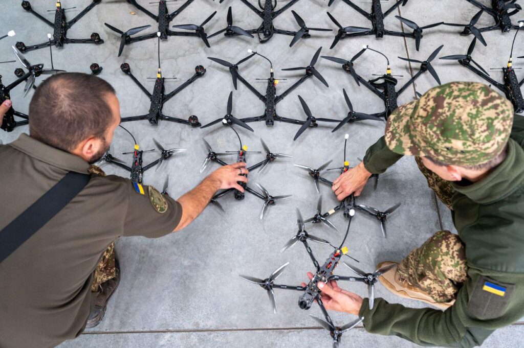 In historic feat, Ukraine's 3rd Brigade captures Russian troops using only drones and robots, military says - "For the first time in history: Russian soldiers surrendered to the 3rd Assault Brigade's ground drones," the statement read.