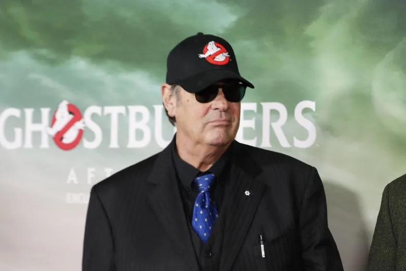 Dan Aykroyd arrives on the red carpet at the "Ghostbusters: Afterlife" premiere on November 15, 2021, in New York City. The actor turns 73 on July 1. File Photo by John Angelillo/UPI