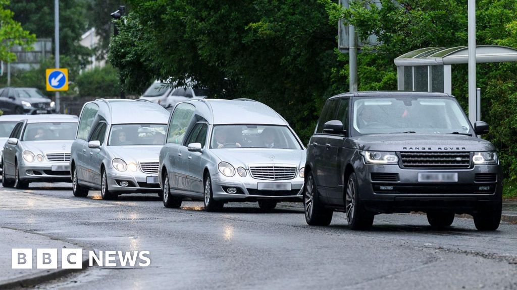Double funeral for Lyons crime clan pair shot dead in Spanish bar Double funeral for Lyons crime clan pair shot dead in Spanish bar