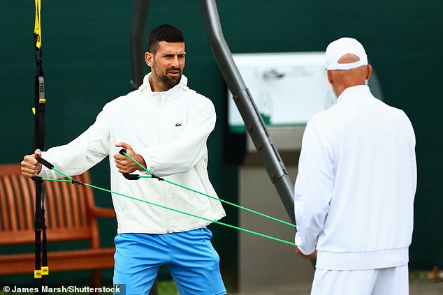 Djokovic underwent a rigorous rehab in order to be ready to fight for an eighth Wimbledon