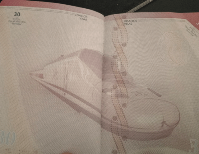 I have found an error in the Spanish passport
