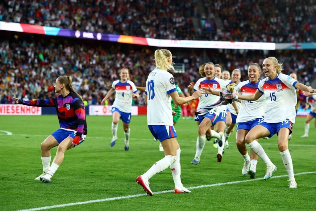 How England won the Women's Euros final against Spain on penalties