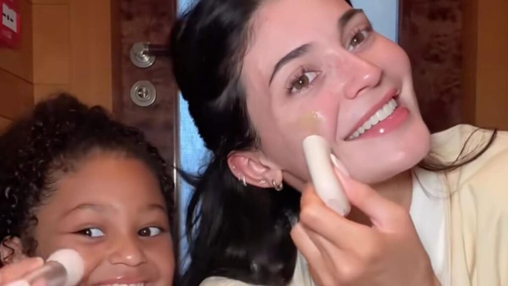 Kylie Jenner reveals sweet beauty advice she gave daughter Stormi while in Greece