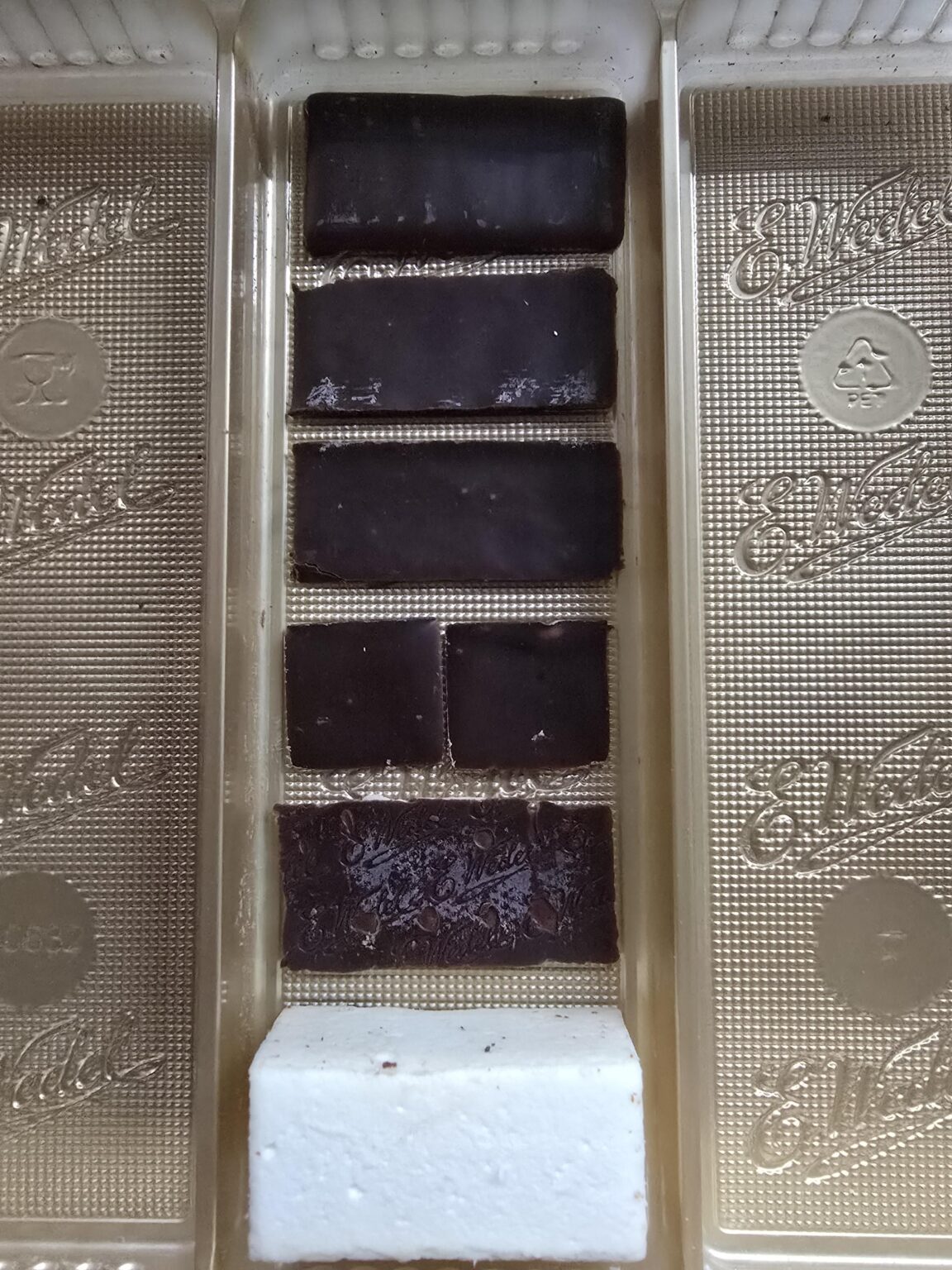 Anyone else peel their Ptasie Mleczko before eating?