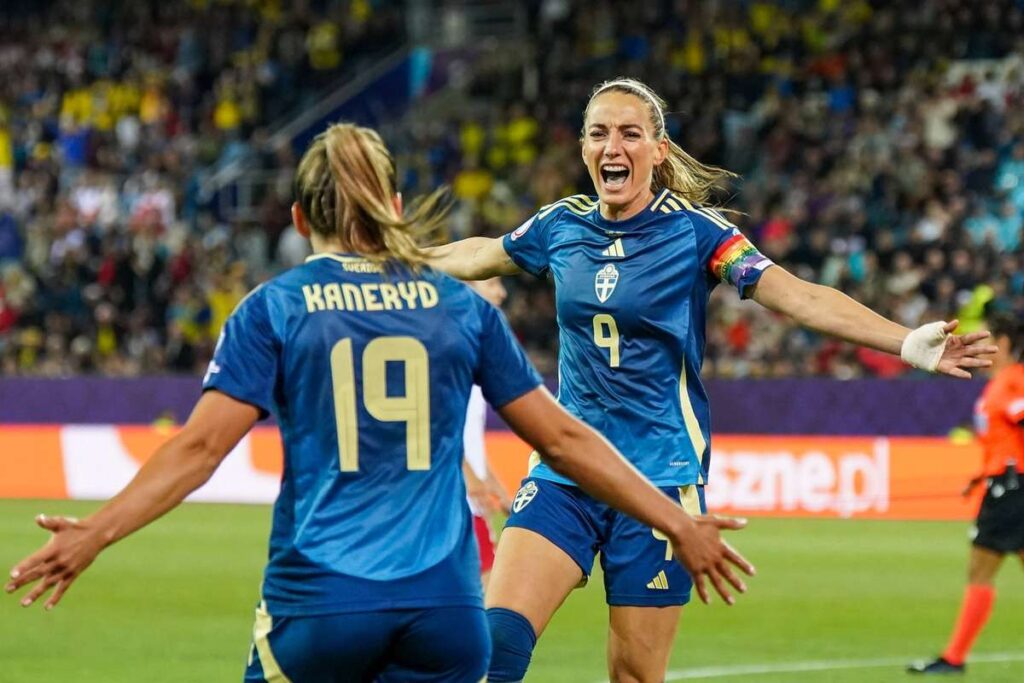 Women’s EURO 2025: Sweden book Quarter-final place with 3-0 win over Poland in Lucerne Women's EURO 2025: Sweden book Quarter-final place with 3-0 win over Poland in Lucerne
