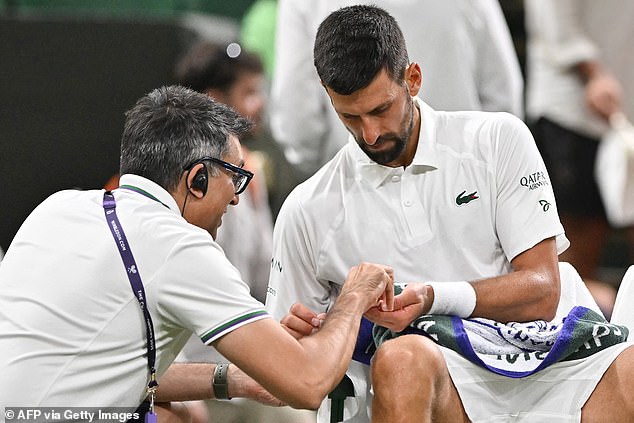 Novak Djokovic bounced back after taking some 'miracle pills' during his first-round clash with Alexandre Muller