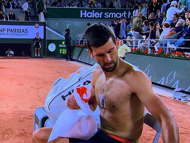 During his winning 2023 French Open run at Roland-Garros, the star sported a Taopatch