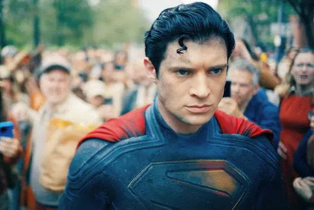 DC Studios/ Warner Bros. David Corenswet as Superman in 'Superman'