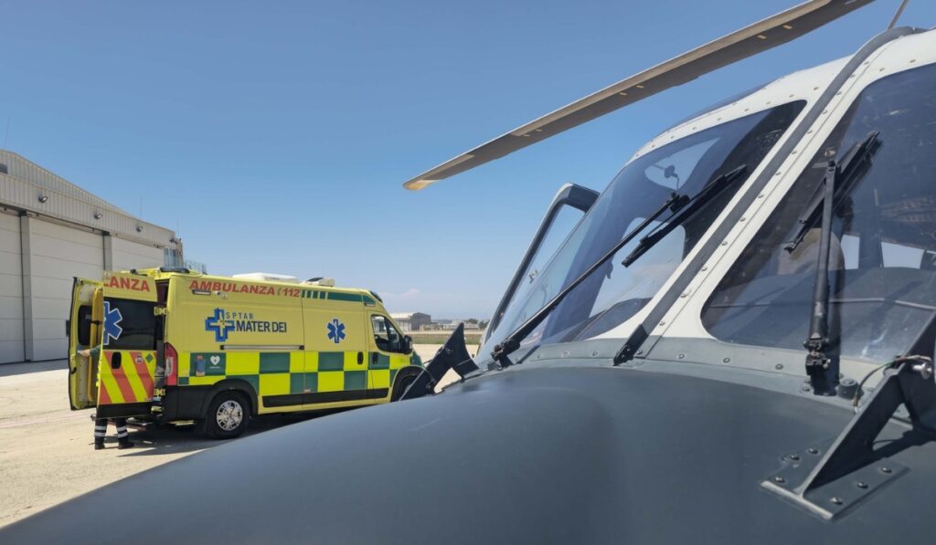 Person medically evacuated from fishing boat 78 nautical miles off Malta