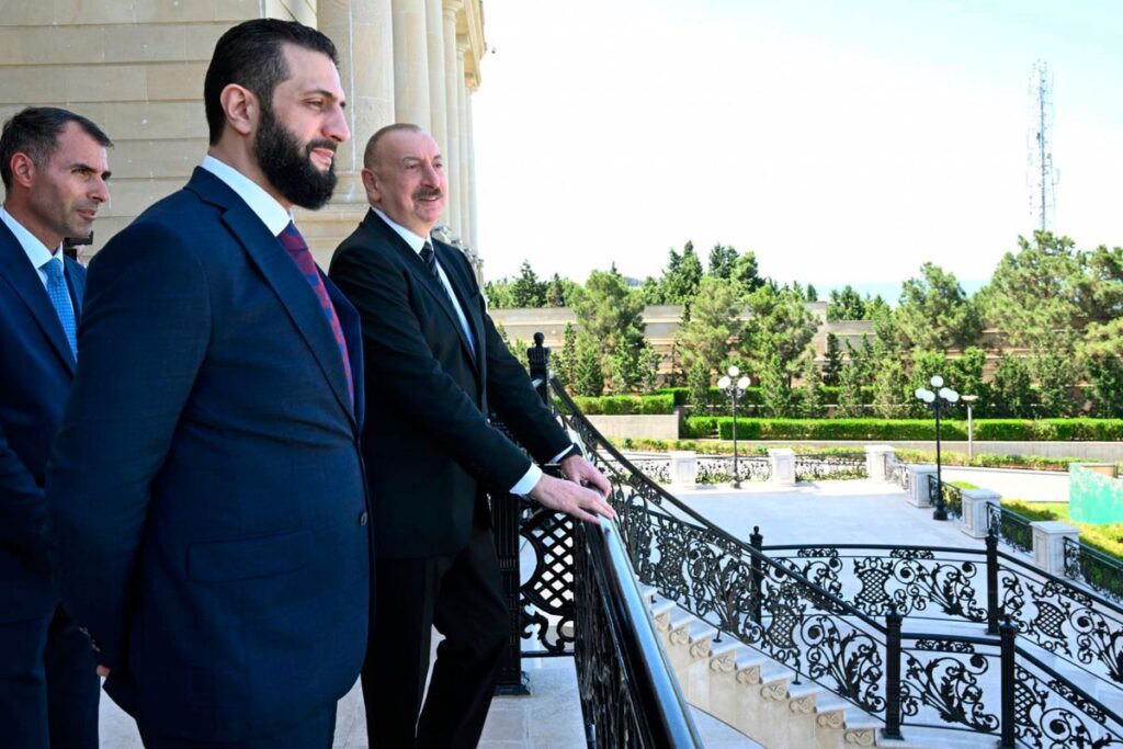 Leaders of Azerbaijan and Syria discuss energy cooperation as they rebuild ties