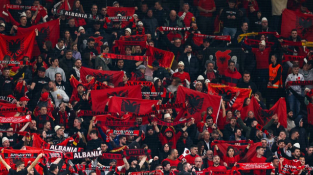 Albania handed fine and partial stadium ban over Serbia game